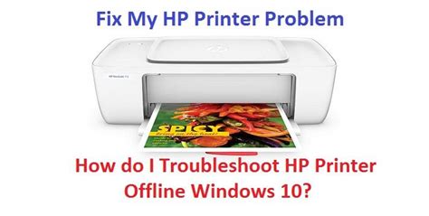 How Do I Troubleshoot Hp Printer Offline Windows 10 Hp Printer Printer Windows 10