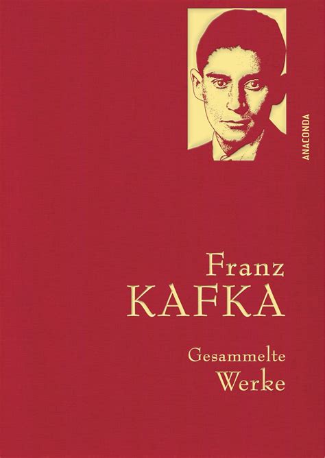 Franz Kafka Gesammelte Werke Iris LEINEN Mit Goldener