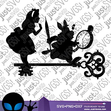 Alice In Wonderland SVG Wonderland Svg Alice Svg Mad Hatter Etsy