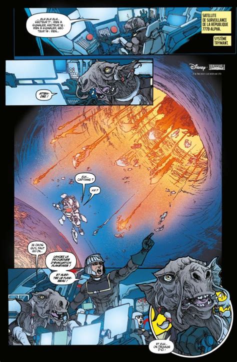 Extrait du comics Star Wars La Haute République Les aventures