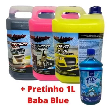 Produtos Lavagem Automotiva Limpa Baú Solupan Shampoo Frete grátis