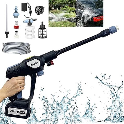 V Pressure Washer Bar Cordless Portable Electric Jet Washer Cleaner