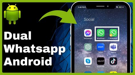 How To Create Dual Whatsapp On Android YouTube