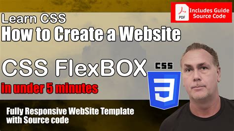 How to create a layout with Flex box easy CSS Layout lesson – Coding ...