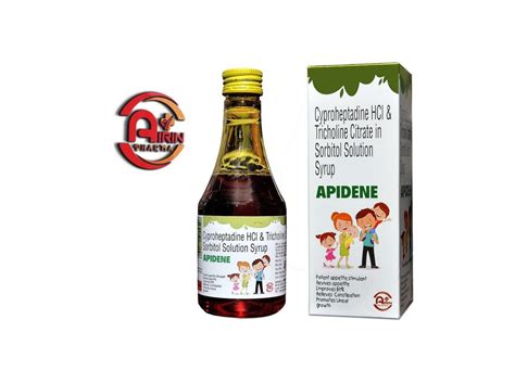 Apidene Cyproheptadine Hcl And Tricholine Citrate In Sorbitol Solution