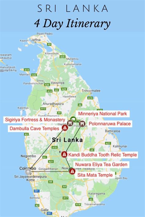 Discover The Wonders Of Sri Lanka In A 4 Day Itinerary