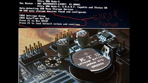 Cmos Battery Failure Cmos Settings Wrong Press F To Run Setup
