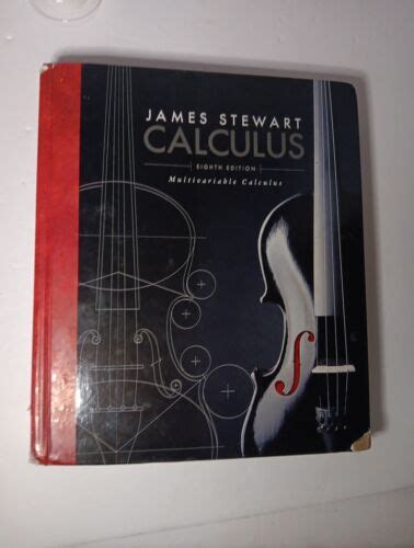 Multivariable Calculus By James Stewart 2015 Hardcover Eighth Edition 8th 9781305266643 Ebay