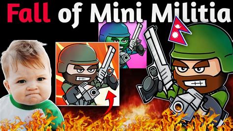 Downfall Of Mini Militia What Happened To Mini Militia Shatext