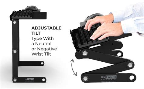 Workez Adjustable Keyboard Stand For Desktop Computer Keyboard Riser