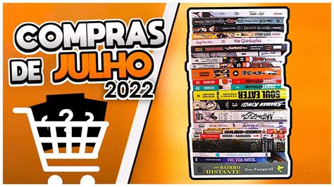 COMPRAS DE MANGÁS JULHO 2022 YouTube