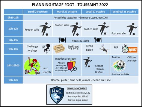 Planning Stage Foot Yvetot Athletic Club