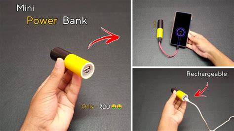 How To Make A Power Bank At Home Power Bank Kaise Banaye Youtube