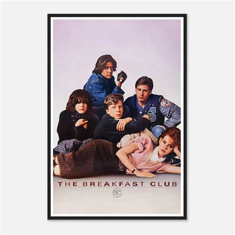 The Breakfast Club Movie Poster, The Breakfast Club Classic Vintage ...