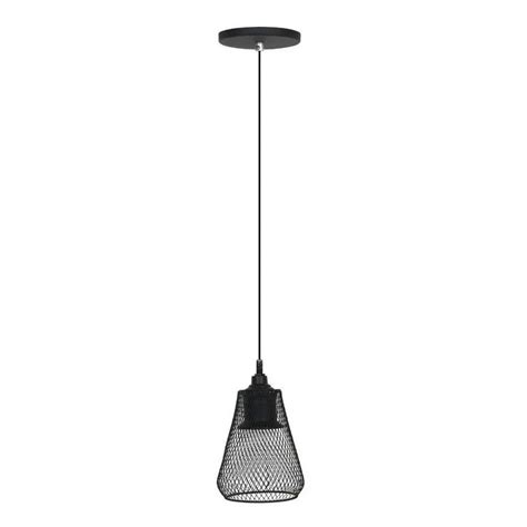 Pendente Luminária Aramado Urban Ajustável Metal E27 Bivolt Preto