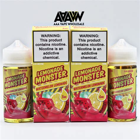 Lemonade Monster Freebase Nicotine — Aaavapewholesale