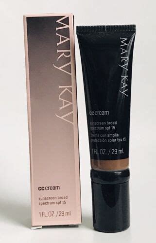 New In Box Mary Kay CC Cream Sunscreen Broad Spectrum SPF 15 Deep