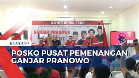 Pdip Bentuk Posko Pusat Pemenangan Ganjar Pranowo Di Jakarta Pusat