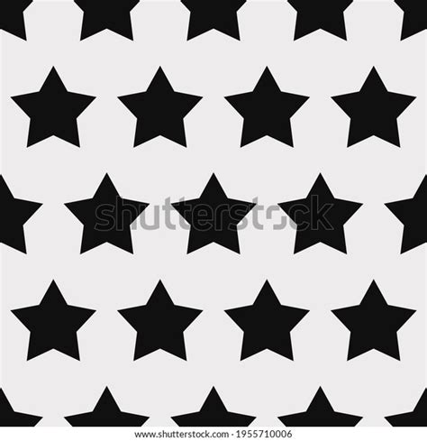 Black Stars Pattern Vector Stock Vector (Royalty Free) 1955710006 ...