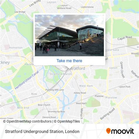 How to get to Stratford Underground Station by train, bus, Tube or DLR?