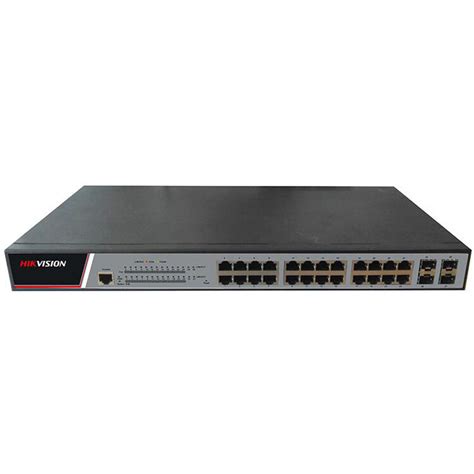 Hikvision DS 3E2528P B 24 Port Gigabit Ethernet DS 3E2528P B