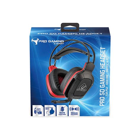 Subsonic Pro 50 Gaming Headset Video Games Zatu Games UK