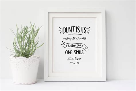 Dentist Wall Art for Dentist Office, Dental Quotes Art Prints Poster ...