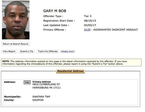 There Are More Than Lifetime Registered Sex Offenders Living In Dauphin County Pennlive