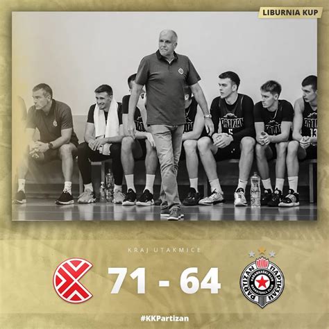 KK Partizan Mozzart Bet on Twitter KKPartizan će u utakmici za treće