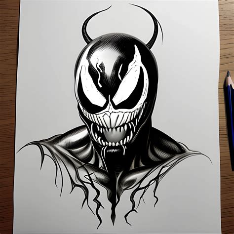 Venom Drawings In Pencil