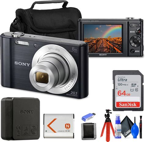 Sony Cyber Shot Dsc W810 Digital Camera Black Dsc W810b