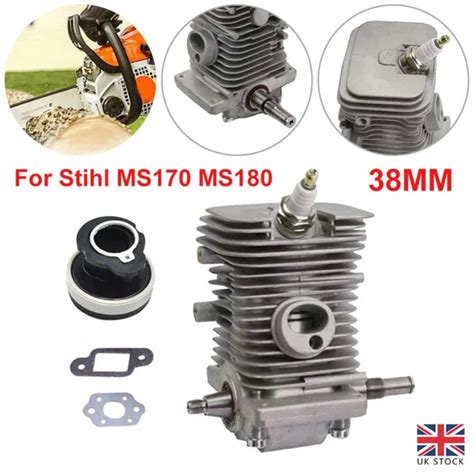 FOR STIHL MS170 MS180 018 Chainsaw Engine Motor Cylinder Piston