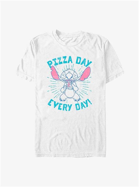 Hot Topic Disney Lilo Stitch Pizza Day Every T Shirt Hamilton Place