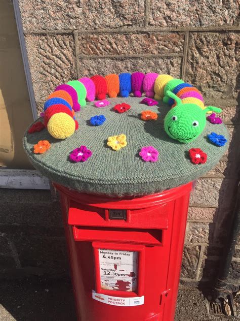 Pin On Post Box Toppers And Yarn Bombing