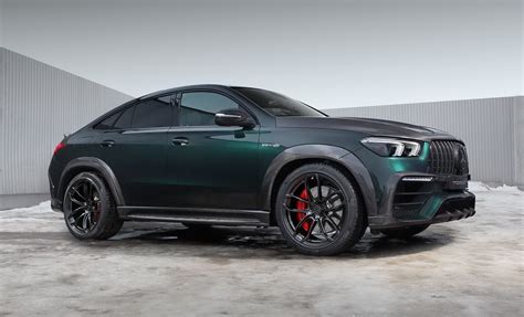 Emerald Green Mercedes AMG GLE 63 Looks Pure Evil With Custom TopCar