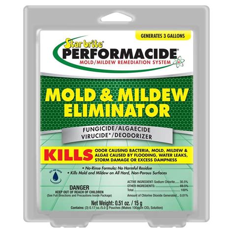 Performacide 1 Gal Mold And Mildew Eliminator Refill 3 Pack Mold And