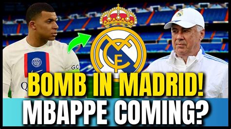 BREAKING NEWS MBAPPE IN REAL MADRID FANS GO CRAZY REAL MADRID NEWS