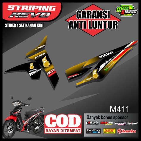 Jual Stiker Sticker Setiker Motor Honda Revo R New Absolute Revo Kode