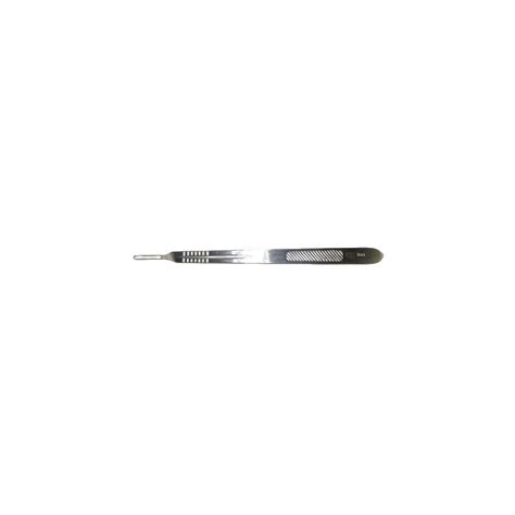 SCALPEL HANDLE N. 4L IN STAINLESS STEEL 22 cm long