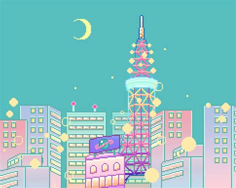 pɹɐǝqʇuıɯ Pastel Aesthetic, Aesthetic Art, Aesthetic Anime, Pixel Art, 8bit Art, Tumblr ...