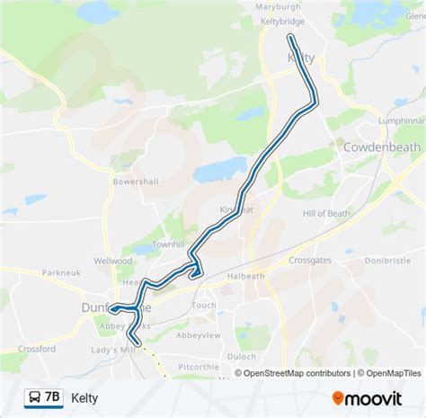 7b Route Schedules Stops And Maps Kelty Updated