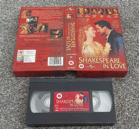 Shakespeare In Love Gwyneth Paltrow Joseph Fiennes Pal Vhs Video