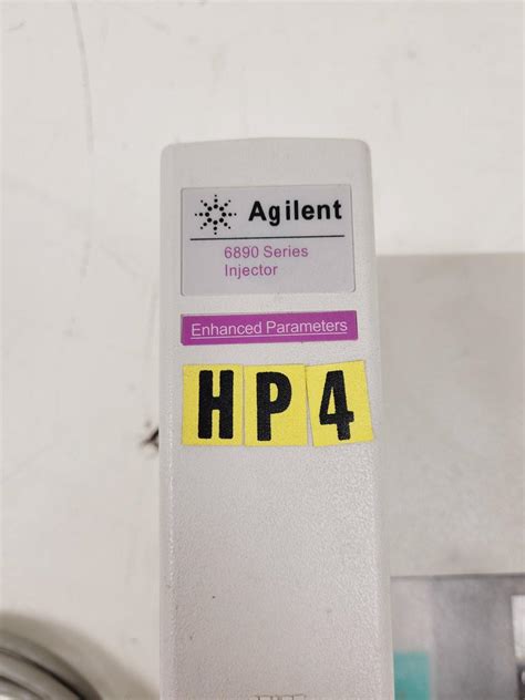 Hewlett Packard Hp 6890 Gc Gas Chromatograph And Agilent 6890 Series Injector Lab