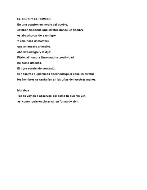 El Tigre Y La Tolerancia Valores 1