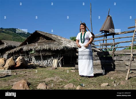 Typical dress of the Adi Gallo tribe in the hills of Arunachal Pradesh ...