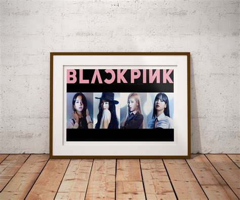 Blackpink Poster Print Wall Art Available In A And A Sizes Etsy