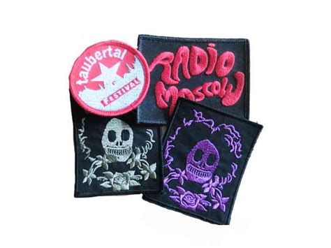 Gestickte Aufn Her Patches Rad Style Merchandise