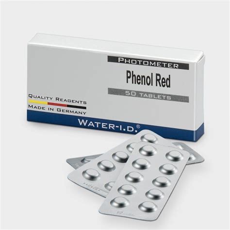 Rezerve Phenol Red Fotometru Tablete Ph Emag Ro