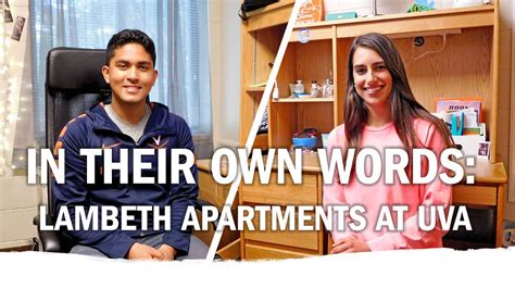 In Their Own Words Lambeth Apartments At Uva Youtube