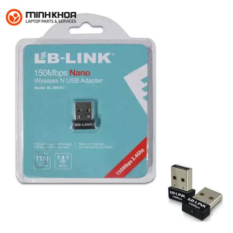 Usb Thu Wifi Lb Link Mbps Nano Bl Wn Laptop Minh Khoa